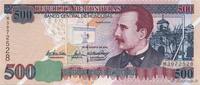 HONDURAS 500 Lempiras HONDURAS 500 Lempiras 2004 UNC -
