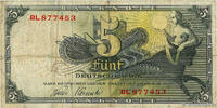 GERMAN FEDERAL REPUBLIC 5 Deutsche Mark GERMAN FEDERAL REPUBLIC 5 Deutsche Mark 1948 F -