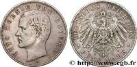 GERMANY - KINGDOM OF BAVARIA - OTTO 5 Mark GERMANY - KINGDOM OF BAVARIA - OTTO Munich 1908 (38mm, 27,70g, 12h) -