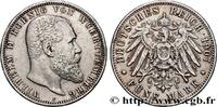GERMANY - KINGDOM OF WÜRTTEMBERG - WILLIAM II 5 Mark GERMANY - KINGDOM OF WÜRTTEMBERG - WILLIAM II Stuttgart 1907 (38mm, 27,64g, h) -