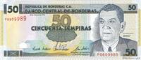 HONDURAS 50 Lempiras HONDURAS 50 Lempiras 1993 UNC -