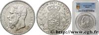 BELGIUM 5 Francs Léopold II BELGIUM 1876 (37,5mm, 24,91g, 6h) -
