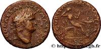 THE JULIO-CLAUDIANS (27 BC to 69 AD) Dupondius NERO Lyon 66 (27,5mm, 12,17g, 7h) -