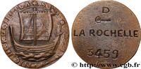 FRANCE Médaille, Reproduction du Sceau de la Rochelle, n° SCEAUX n.d. (71,5mm, 317,69g, 12h) -