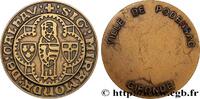 FRANCE Médaille, Reproduction du sceau de la ville de Pod SCEAUX 33 - Podensac n.d. (60,5mm, 92,43g, 12h) -