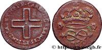 SAVOY - DUCHY OF SAVOY - CHARLES-EMMANUEL III 2 deniers, 2e type, (2 denari) SAVOY - DUCHY OF SAVOY - CHARLES-EMMANUEL III Turin 1750 (16,5mm, 1,48g, 6h) -