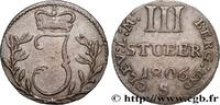 GERMANY - BERG 3 Stuber Joachim Murat Duc de Berg GERMANY - BERG Düsseldorf 1806 (20mm, 1,80g, 6h) -