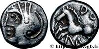 FRANCE Denier Q. DOCI/SAM F GALLIA BELGICA - SEQUANI (Area of Besançon) c. 57-50 AC. (11,5mm, 1,85g, 5h) -