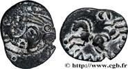 FRANCE Denier Q. DOCI/SAM F GALLIA BELGICA - SEQUANI (Area of Besançon) c. 57-50 AC. (16,5mm, 1,76g, 4h) -