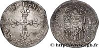 FRANCE Quart d'écu NAVARRE-BEARN - HENRY III Pau 1588 (29,5mm, 9,28g, 6h) -
