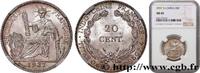 FRENCH INDOCHINA 20 Centièmes FRENCH INDOCHINA Paris 1937 (26mm, 5,40g, 6h) -