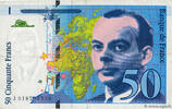FRANCE 50 Francs SAINT-EXUPÉRY modifié FRANCE 50 Francs SAINT-EXUPÉRY modifié 1994 VF -