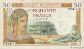 FRANCE 50 Francs CÉRÈS modifié FRANCE 50 Francs CÉRÈS modifié 1938 XF- -