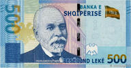 ALBANIA 500 Lekë ALBANIA 500 Lekë 2020 UNC- -