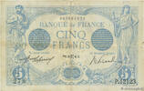 FRANCE 5 Francs BLEU FRANCE 5 Francs BLEU 1916 F -