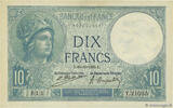 FRANCE 10 Francs MINERVE FRANCE 10 Francs MINERVE 1925 AU -