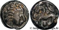 FRANCE Potin à la tête “d’indien” SENONES (Area of Sens) Sens (89) c. avant 52 AC. (18mm, 4,69g, 3h) -