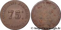MILITARY JETONS, TOKENS AND COINS 75 centimes Coopérative Militaire MILITARY JETONS, TOKENS AND COINS Revigny-sur-Ornain n.d. (26mm, 6,52g, 12h) -