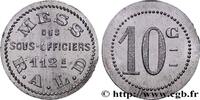 MILITARY JETONS, TOKENS AND COINS 10 Centimes - Mess des Sous-Officiers (112e) MILITARY JETONS, TOKENS AND COINS Angoulême n.d. (24mm, 0,86g, 6h) -