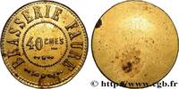 CAFES BRASSERIES AND RESTAURANTS 40 Centimes - Brasserie Faure CAFES BRASSERIES AND RESTAURANTS Lyon n.d. (24mm, 3,14g, 12h) -