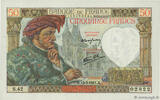 FRANCE 50 Francs JACQUES CŒUR FRANCE 50 Francs JACQUES CŒUR 1941 UNC- -