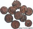 Lot de dix monnaies LOTS (mm, g, h) -
