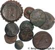 Lot de dix monnaies LOTS (mm, g, h) -