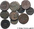 Lot de dix monnaies LOTS (mm, g, h) -