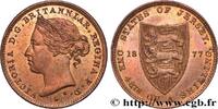 JERSEY 1/48 Shilling Victoria JERSEY Heaton 1877 (20mm, 2,76g, 12h) -