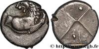 Classic 2 (400 BC to 350 BC) Hemidrachme ou tetrobole THRACE - THRACIAN CHERSONESE - CHERRONESOS Cardia, Thrace c. 350 AC. (13mm, 2,24g, 12h) -
