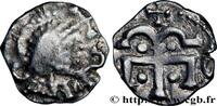 FRANCE Denier à la croix ancrée PARIS (PARISIUS) Paris s.m. (10mm, 1,06g, 10h) -