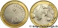SWITZERLAND 10 Francs Combats de Reines SWITZERLAND Berne - B 2012 (33mm, 15g, 12h) -
