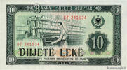 ALBANIA 10 Lekë ALBANIA 10 Lekë 1964 UNC- -