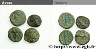 Lot de quatre monnaies LOTS (mm, g, h) -