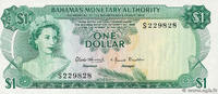 BAHAMAS 1 Dollar BAHAMAS 1 Dollar 1968 AU -