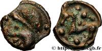 FRANCE Potin à la grosse tête SENONES (Area of Sens) c. avant 52 AC. (18mm, 3,02g, 4h) -