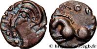 FRANCE Denier Q. DOCI/SAM F GALLIA BELGICA - SEQUANI (Area of Besançon) c. 57-50 AC. (13mm, 1,78g, 3h) -