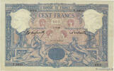 FRANCE 100 Francs BLEU ET ROSE FRANCE 100 Francs BLEU ET ROSE 1898 VF -