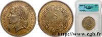 FRANCE 5 francs Lavrillier, bronze-aluminium PROVISIONAL GOVERNEMENT OF THE FRENCH REPUBLIC Castelsarrasin 1945 (31mm, 12g, 6h) -