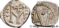 FRANCE Denier au monogramme ME POITOU - METALUS VICUS - MELLE (Deux-Sevres) Melle (79) s.m. (12,5mm, 1,08g, 7h) -