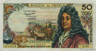 FRANCE 50 Francs RACINE FRANCE 50 Francs RACINE 1965 F+ -