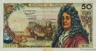 FRANCE 50 Francs RACINE FRANCE 50 Francs RACINE 1963 F -