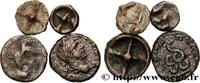 Lot de quatre monnaies LOTS (mm, g, h) -