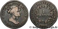ITALY - PRINCIPALTY OF LUCCA AND PIOMBINO - FELIX 1 Franco ITALY - PRINCIPALTY OF LUCCA AND PIOMBINO - FELIX BACCIOCHI AND ELISA BONAPARTE Florence 1806 (22mm, 4,81g, 6h) -