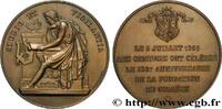 FRANCE Médaille, 350e anniversaire du collègue de Genève UNIVERSITÉS Suisse, Genève n.d. (41,5mm, 33,30g, 12h) -