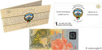 KUWAIT 1 Dinar Set de présentation KUWAIT 1 Dinar Set de présentation 1993 UNC -