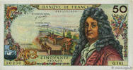 FRANCE 50 Francs RACINE FRANCE 50 Francs RACINE 1970 AU -