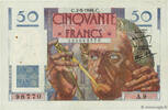 FRANCE 50 Francs LE VERRIER FRANCE 50 Francs LE VERRIER 1946 XF -