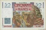 FRANCE 50 Francs LE VERRIER FRANCE 50 Francs LE VERRIER 1950 UNC- -