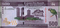SRI LANKA 500 Rupees SRI LANKA 500 Rupees 2010 UNC- -